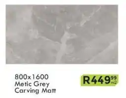 K Carrim Metic Grey Carving Matt offer