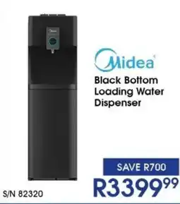 Hirsch's Midea Black Bottom Loading Water Dispenser offer
