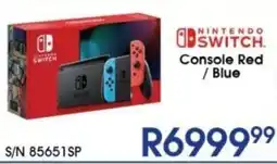 Hirsch's Nintendo Switch Console Red / Blue offer