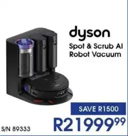 Hirsch's dyson Spot & Scrub AI Robot Vacuum offer