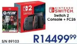 Hirsch's Nintendo Switch 2 Console + FC26 offer