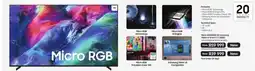 Hirsch's Micro RGB R85H 4K Samsung Vision AI Smart TV offer