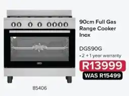 Hirsch's 90cm Full Gas Range Cooker Inox offer