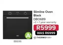 Hirsch's Slimline Oven Black offer