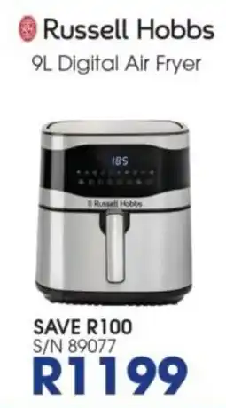 Hirsch's Russell Hobbs 9L Digital Air Fryer offer