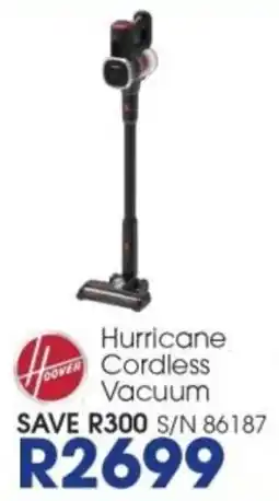 Hirsch's Hoover Hurricane Cordless Vacuum offer