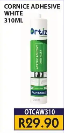 Laduma Hardware catalogue Cornice Adhesive White Ortiz offer