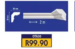 Laduma Hardware catalogue Ortiz Extruded EPS Cornice Pack Of 4 offer