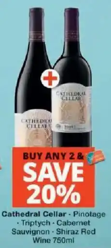 Checkers Liquor Shop Cathedral Cellar - Pinotage offer