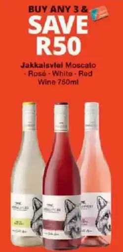 Checkers Liquor Shop Jakkalsvlei Moscato Wine offer