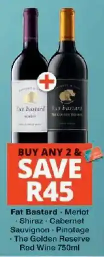 Checkers Liquor Shop Fat Bastard Red Wine offer