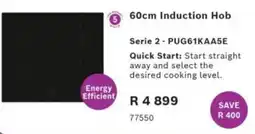 Hirsch's 60cm Induction Hob Serie 2 offer