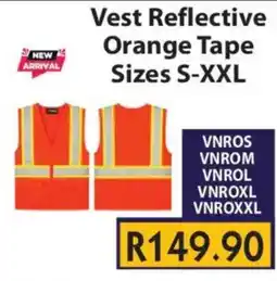 Laduma Hardware catalogue Vest Reflective Orange Tape offer