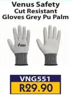 Laduma Hardware catalogue Venus Safety Cut Resistant Gloves Grey Pu Palm offer