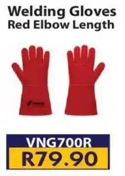 Laduma Hardware catalogue Welding Gloves Red Elbow Length offer