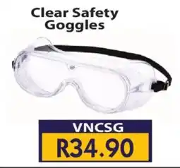 Laduma Hardware catalogue Clear Safety Goggles VNCSG offer