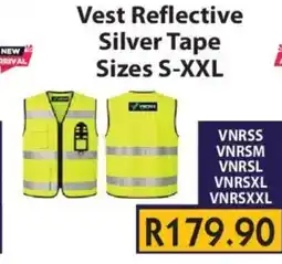 Laduma Hardware catalogue Vest Reflective Silver Tape offer
