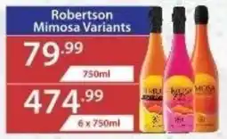 Big Save Liquor Robertson Mimosa Variants offer