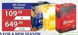 Big Save Liquor 4th Street Variants offer
