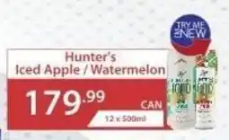 Big Save Liquor Hunter's Iced Apple / Watermelon offer