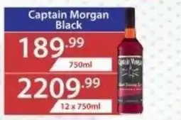 Big Save Liquor Captain Morgan Black offer