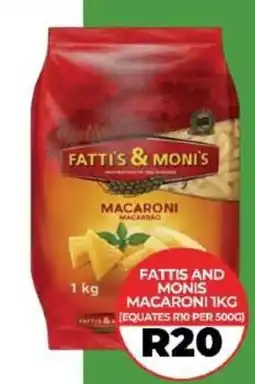 1UP FATTIS & MONIS MACARONI offer