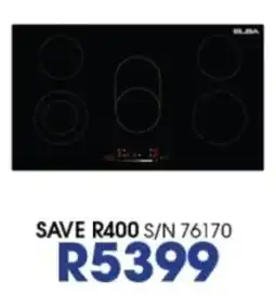 Hirsch's Elba Cooktop offer