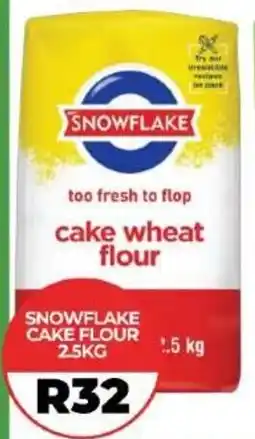 1UP Snowflake cake wheat flour offer