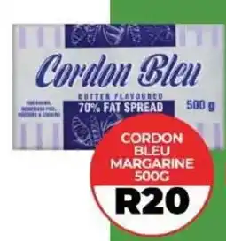 1UP Cordon Bleu Margarine offer