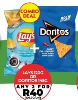 1UP Lays + Doritos offer