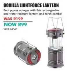 Hirsch's GORILLA LIGHTFORCE LANTERN offer