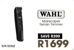 Hirsch's WAHL Manscaper Terrain Trimmer offer