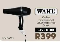 Hirsch's WAHL Cutex Professional 2000 Watt Hair Dryer offer
