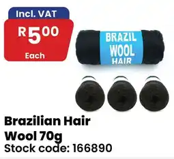 Africa Cash and Carry Brazilian Hair Wool offer