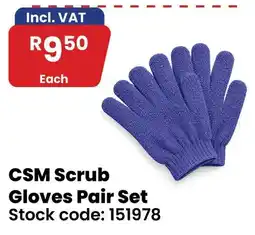 Africa Cash and Carry CSM Scrub Gloves Pair Set offer