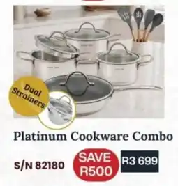 Hirsch's Platinum Cookware Combo offer