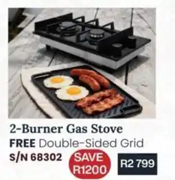 Hirsch's 2-Burner Gas Stove offer