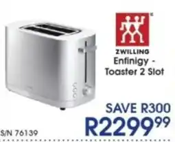 Hirsch's ZWILLING Enfinigy - Toaster 2 Slot offer