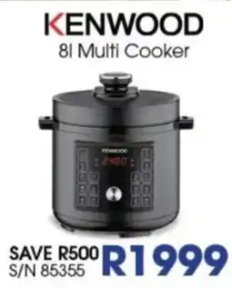 Hirsch's KENWOOD 8l Multi Cooker offer