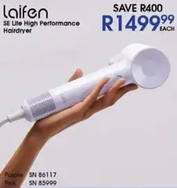 Hirsch's laifen SE Lite High Performance Hairdryer offer