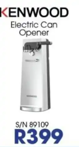 Hirsch's KENWOOD Electric Can Opener offer