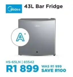 Hirsch's Midea 43L Bar Fridge offer