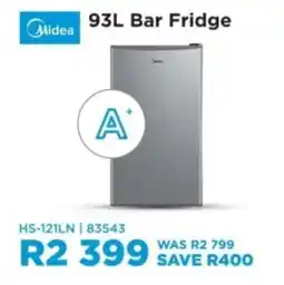Hirsch's Midea 93L Bar Fridge offer