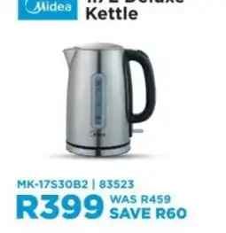 Hirsch's Midea Deluxe Kettle offer