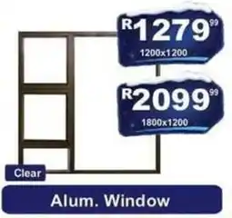 K Carrim Alum. Window offer