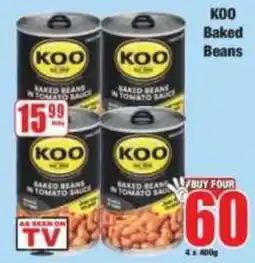 Boxer KOO Baked Beans offer