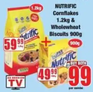 NUTRIFIC Cornflakes & Wholewheat Biscuits