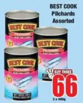 Boxer BEST COOK Pilchards Assorted offer