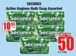 Boxer Securex Active Hygiene Bath Soap Assorted offer