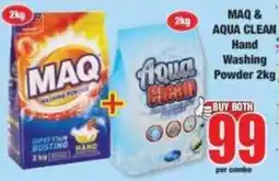 Boxer MAQ & Aqua Clean Hand Washing Powder offer